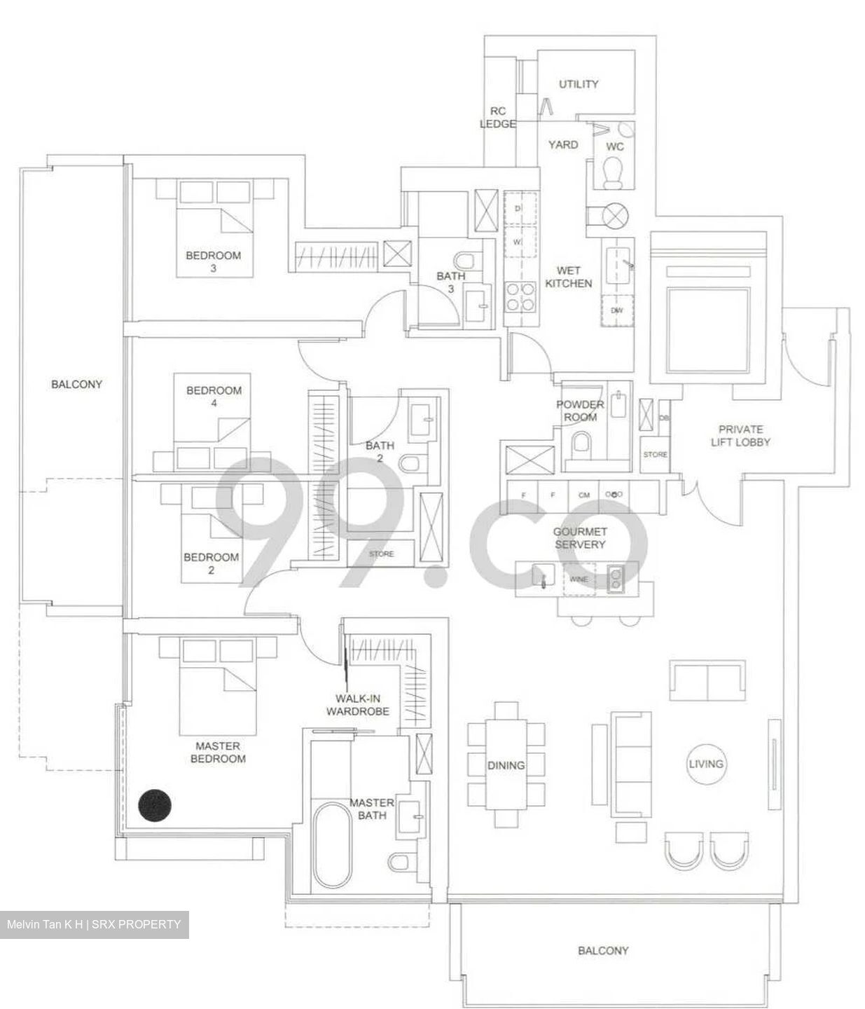 Marina One Residences (D1), Apartment #402720701